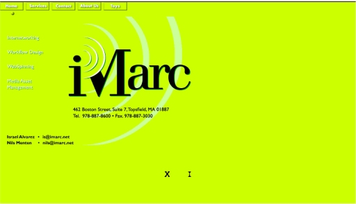 Imarc's Website 1997