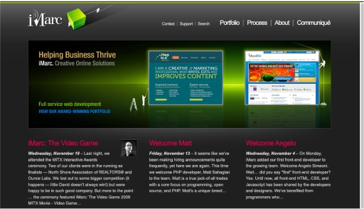 Imarc's Website 2007