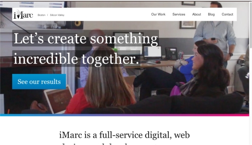 Imarc's Website 2015